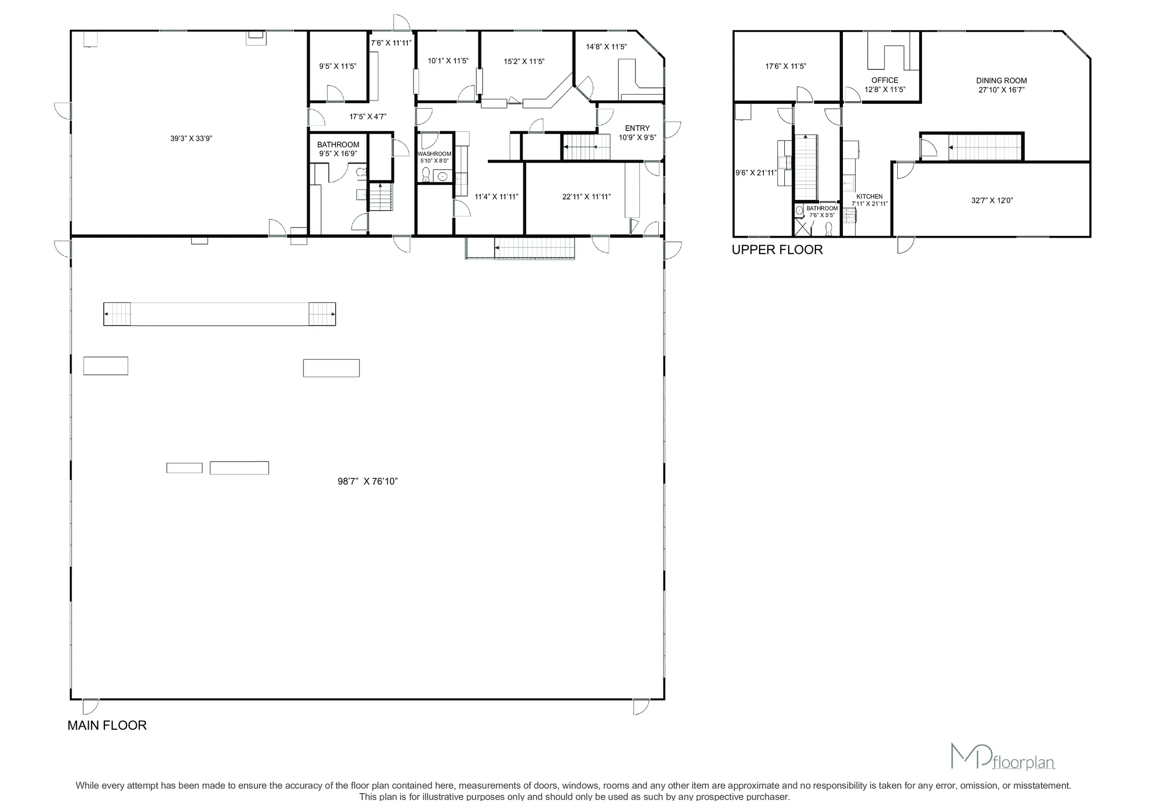 Floor plan of 36 Pioneer Drive, Erin