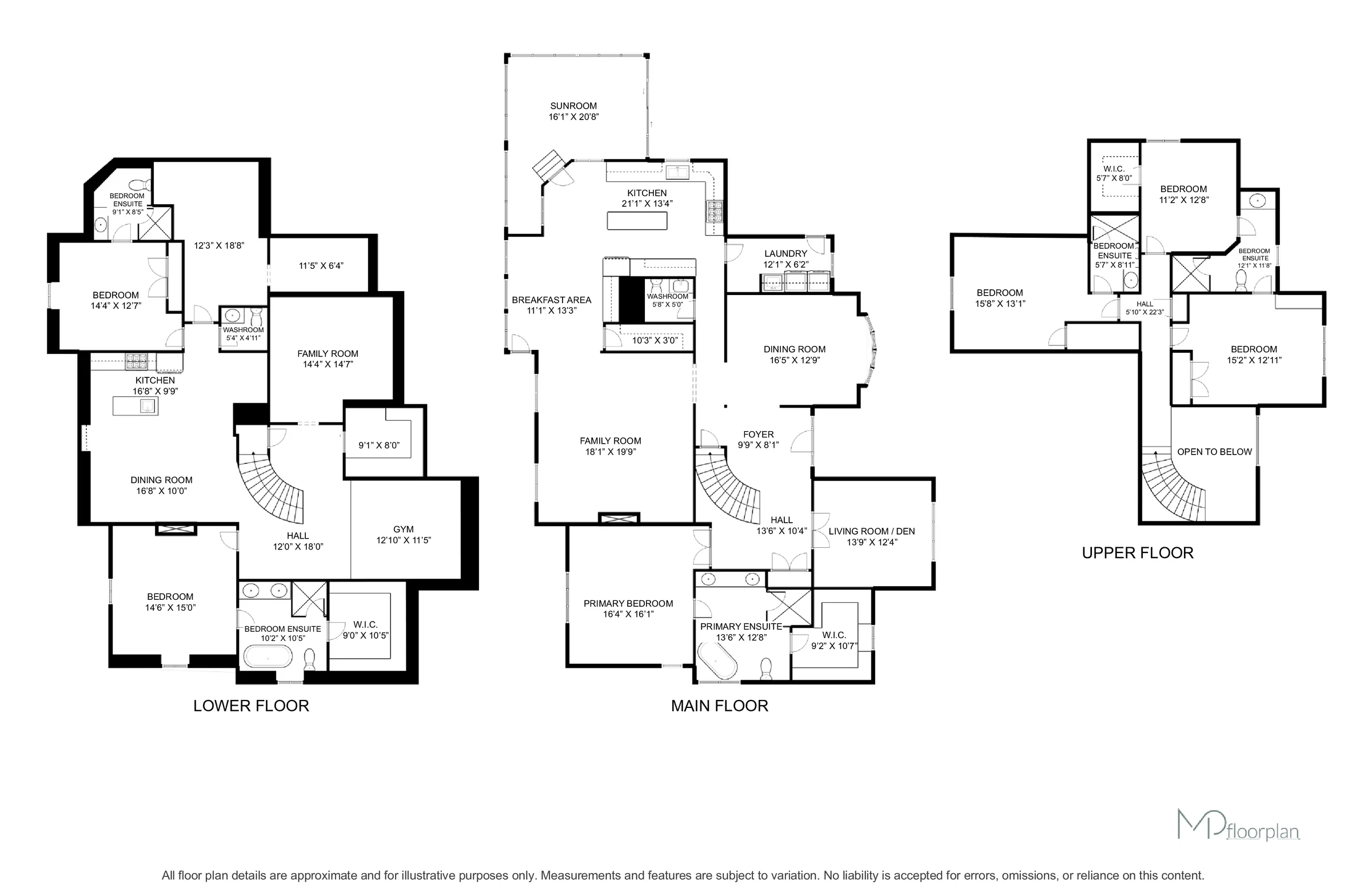 Floor plan of 4 Deer View Ridge, Guelph