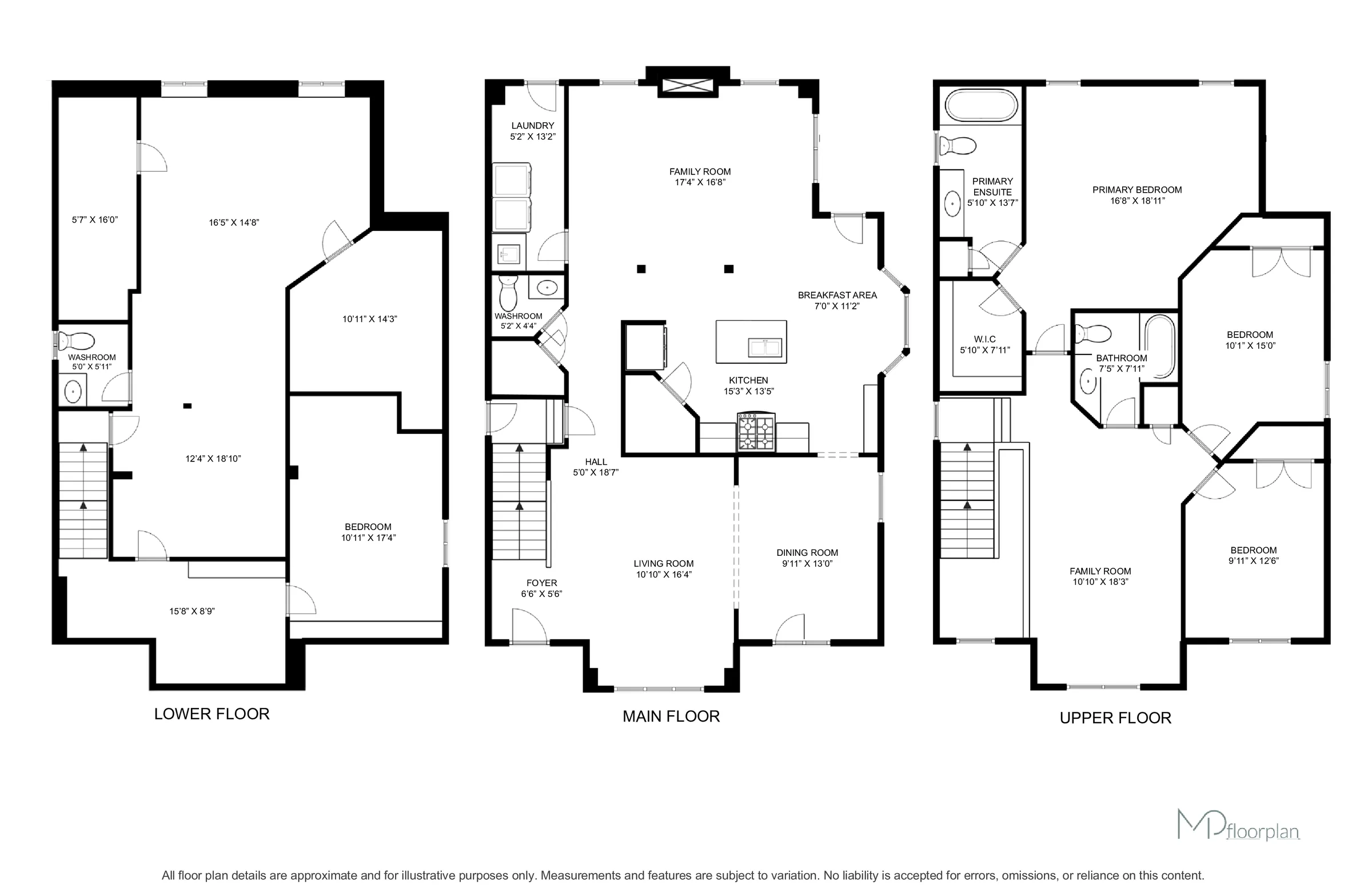 Floor plan of 1104 Shoal Point Road, Ajax