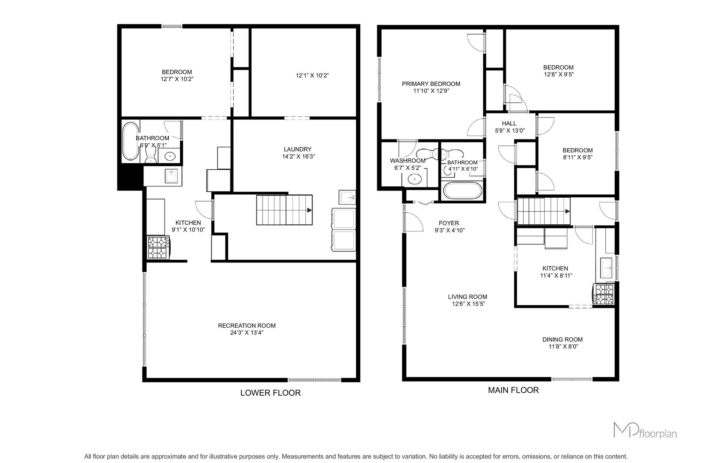 Floor plan of 5 Gairey Drive, Georgetown