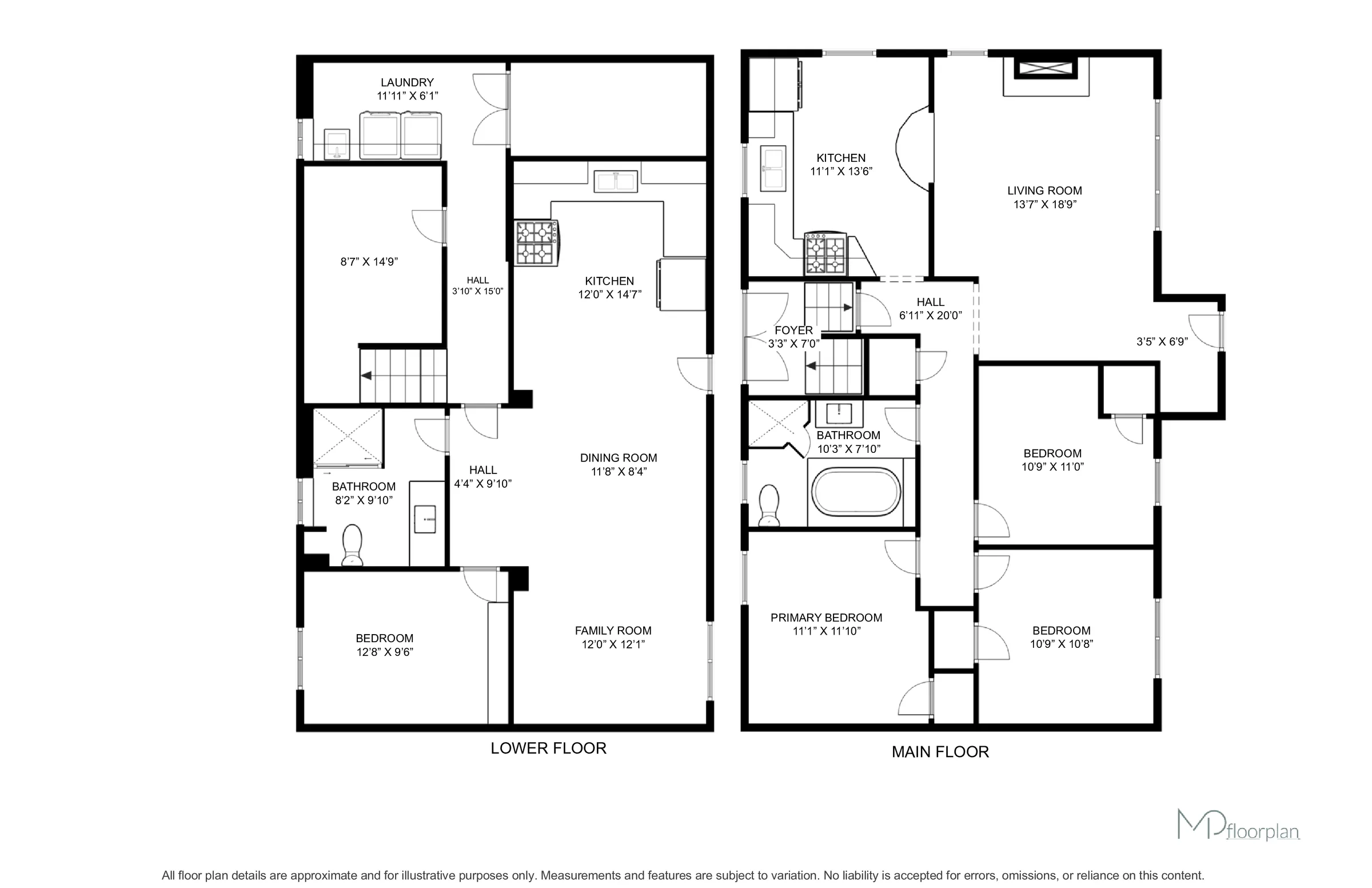 Floor plan of 600 Ridgeway Avenue, Oshawa