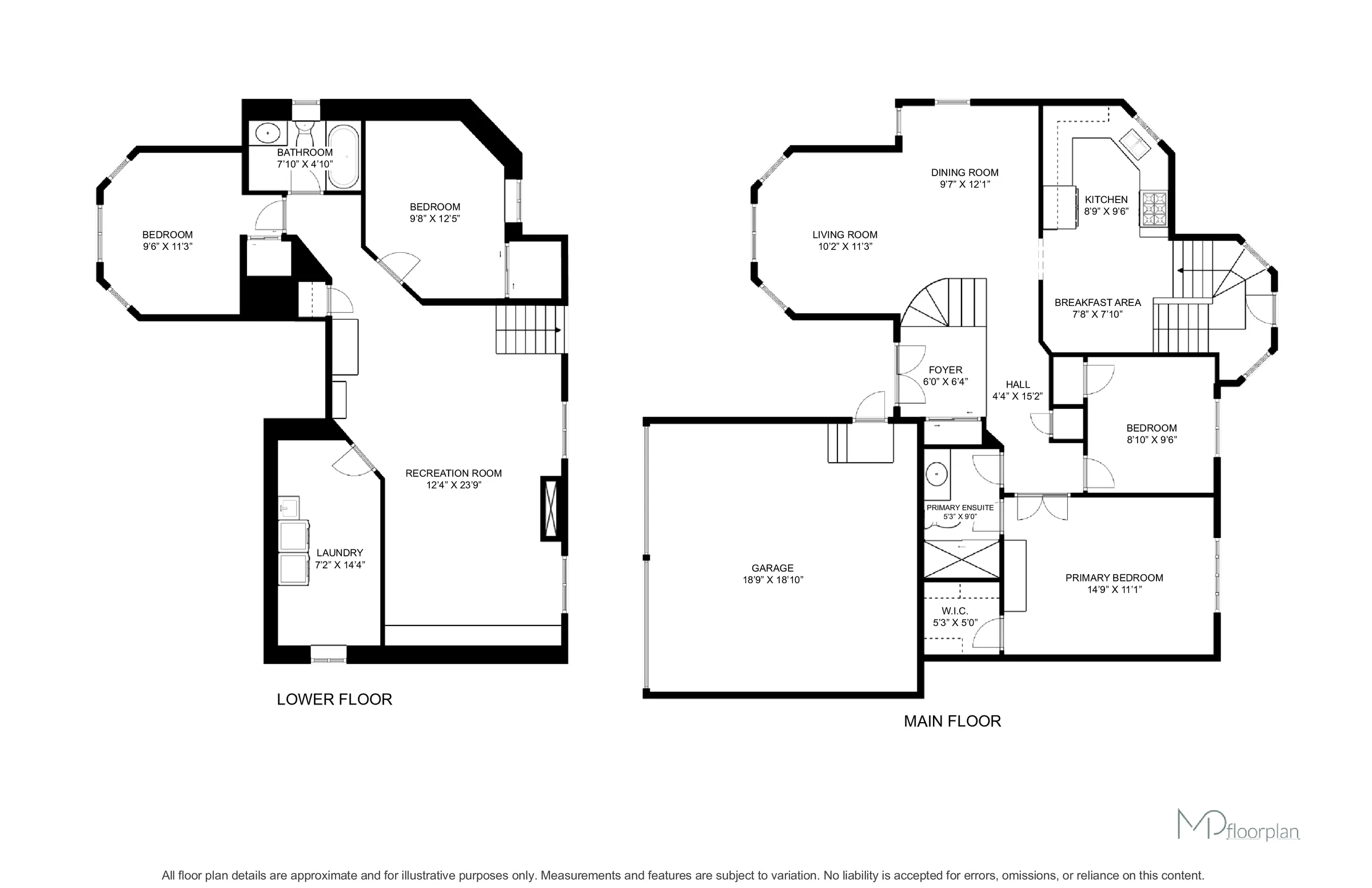 Floor plan of 26 Hamilton Crescent, Georgetown