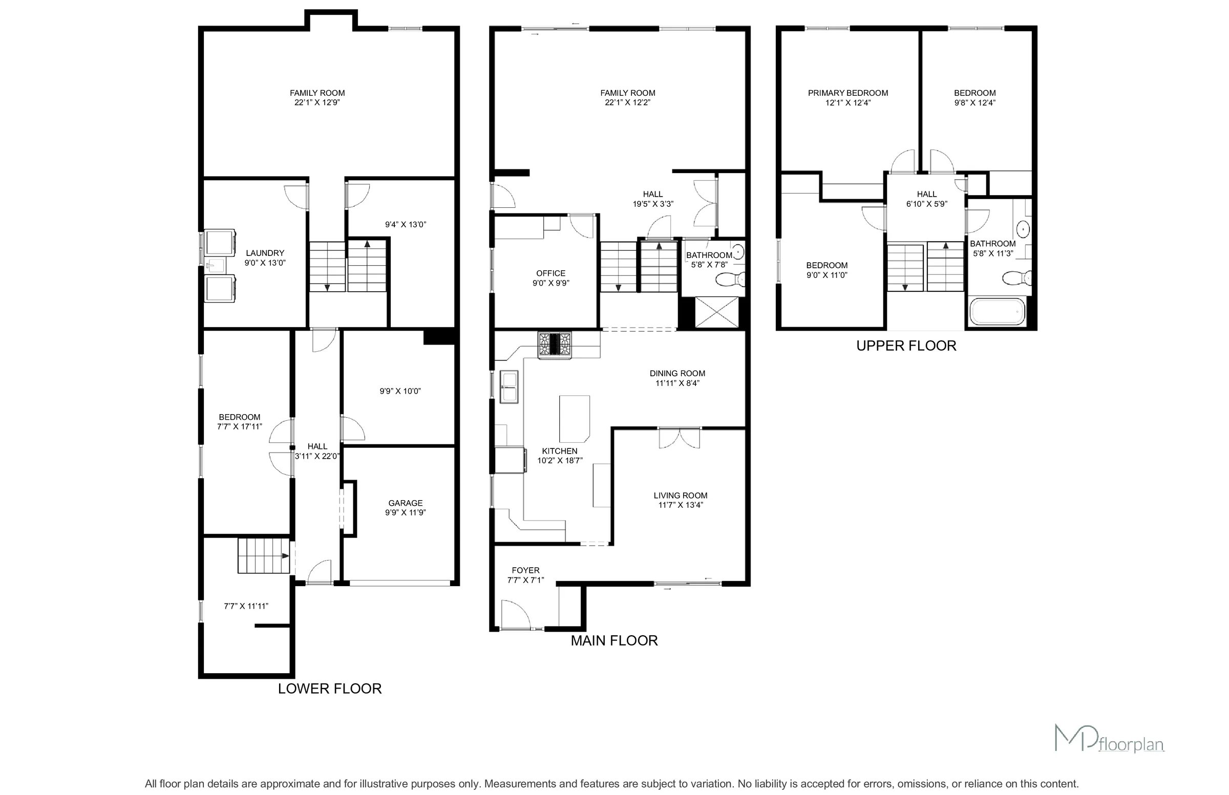 Floor plan of 30 Thorsby Court, Brampton