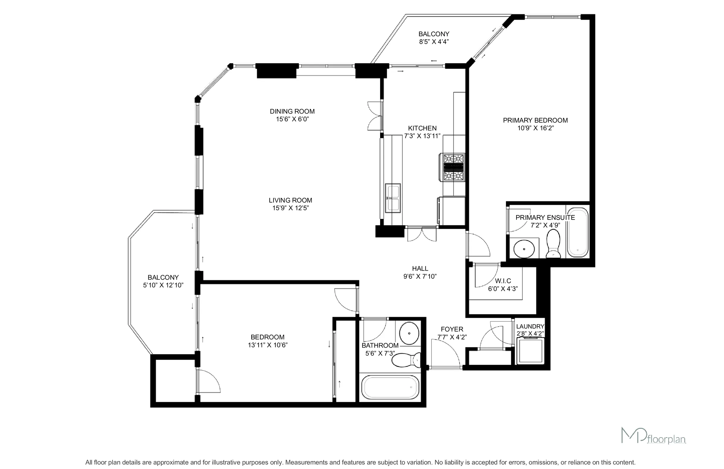 Floor plan of #209-190 Manitoba Street, Etobicoke
