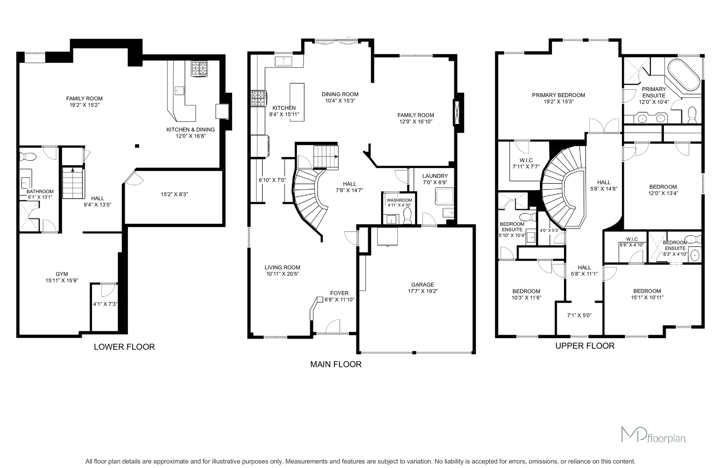 Floor plan of 84 Fred Young Drive, North York