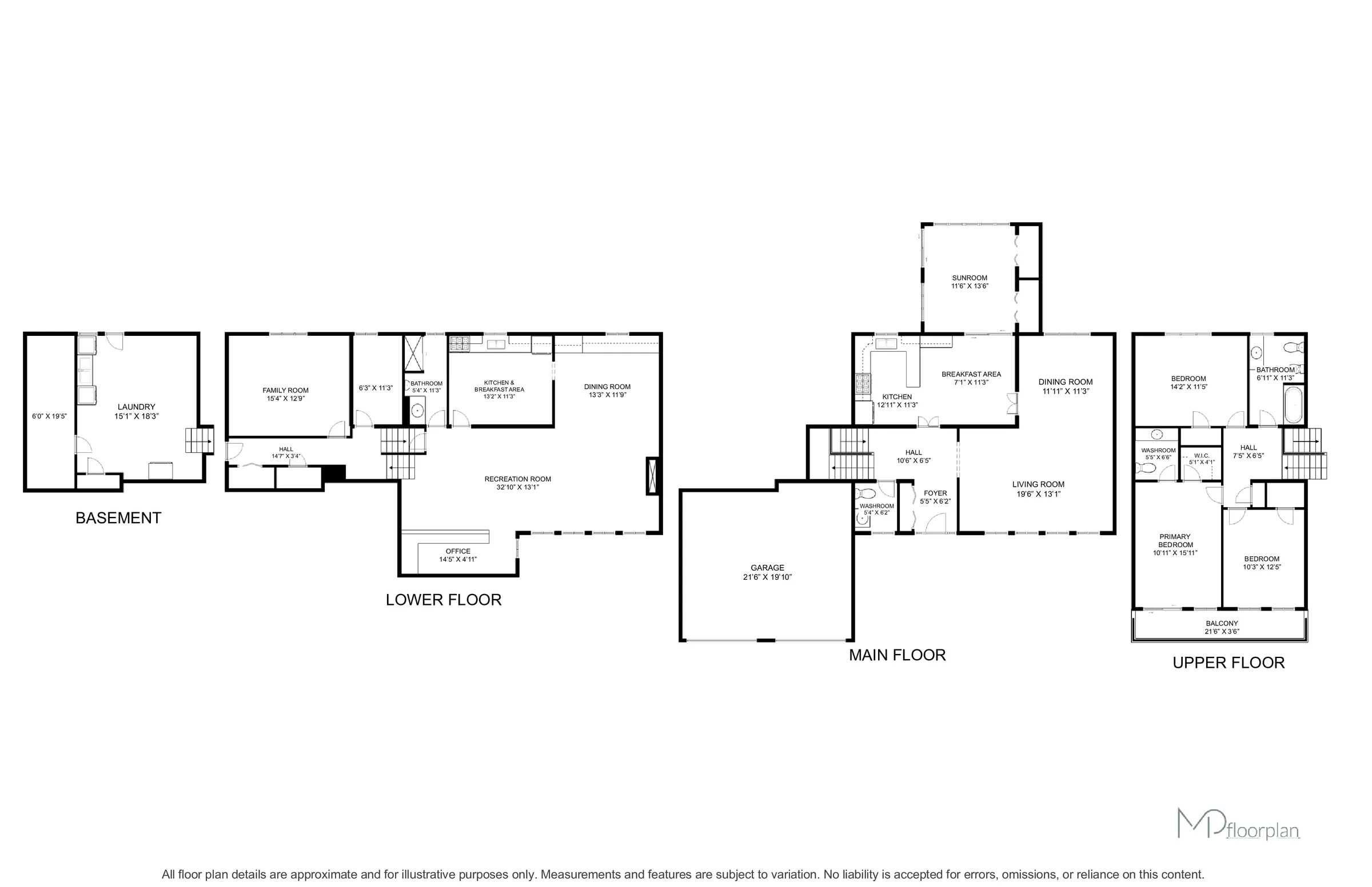 Floor plan of 48 Clair Road, North York