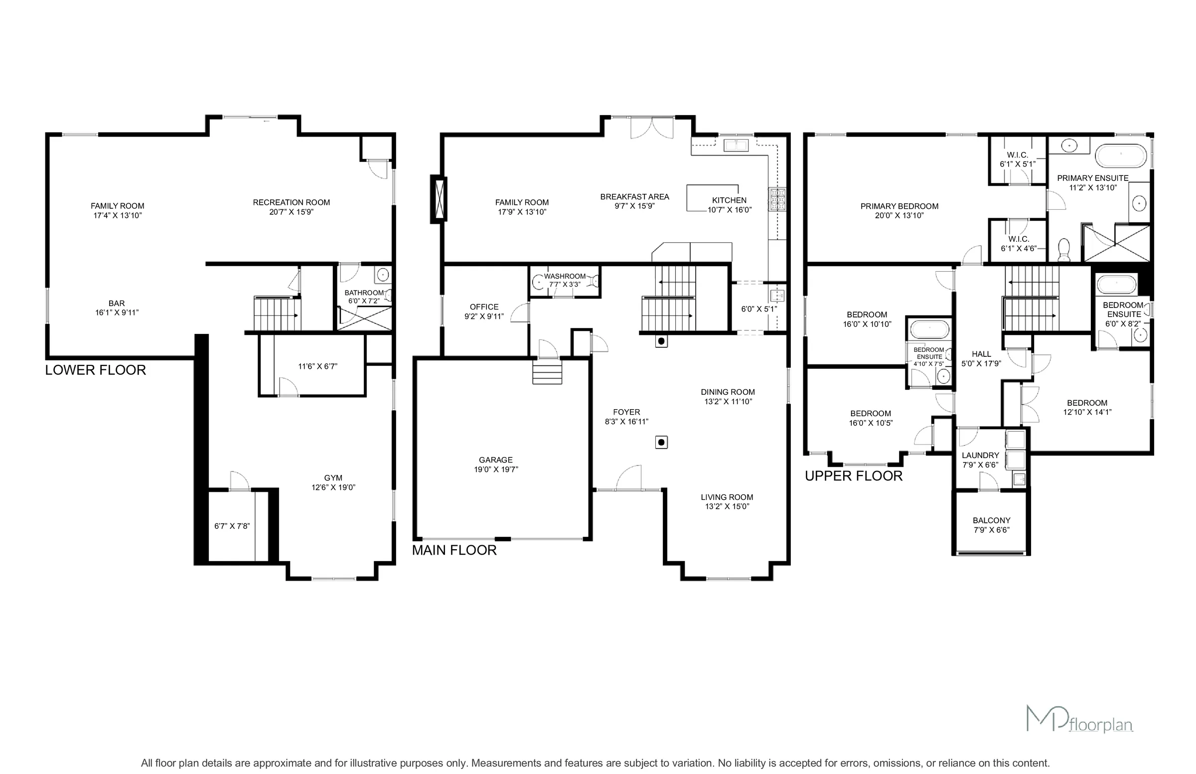 Floor plan of 60 Jopling Avenue North, Etobicoke