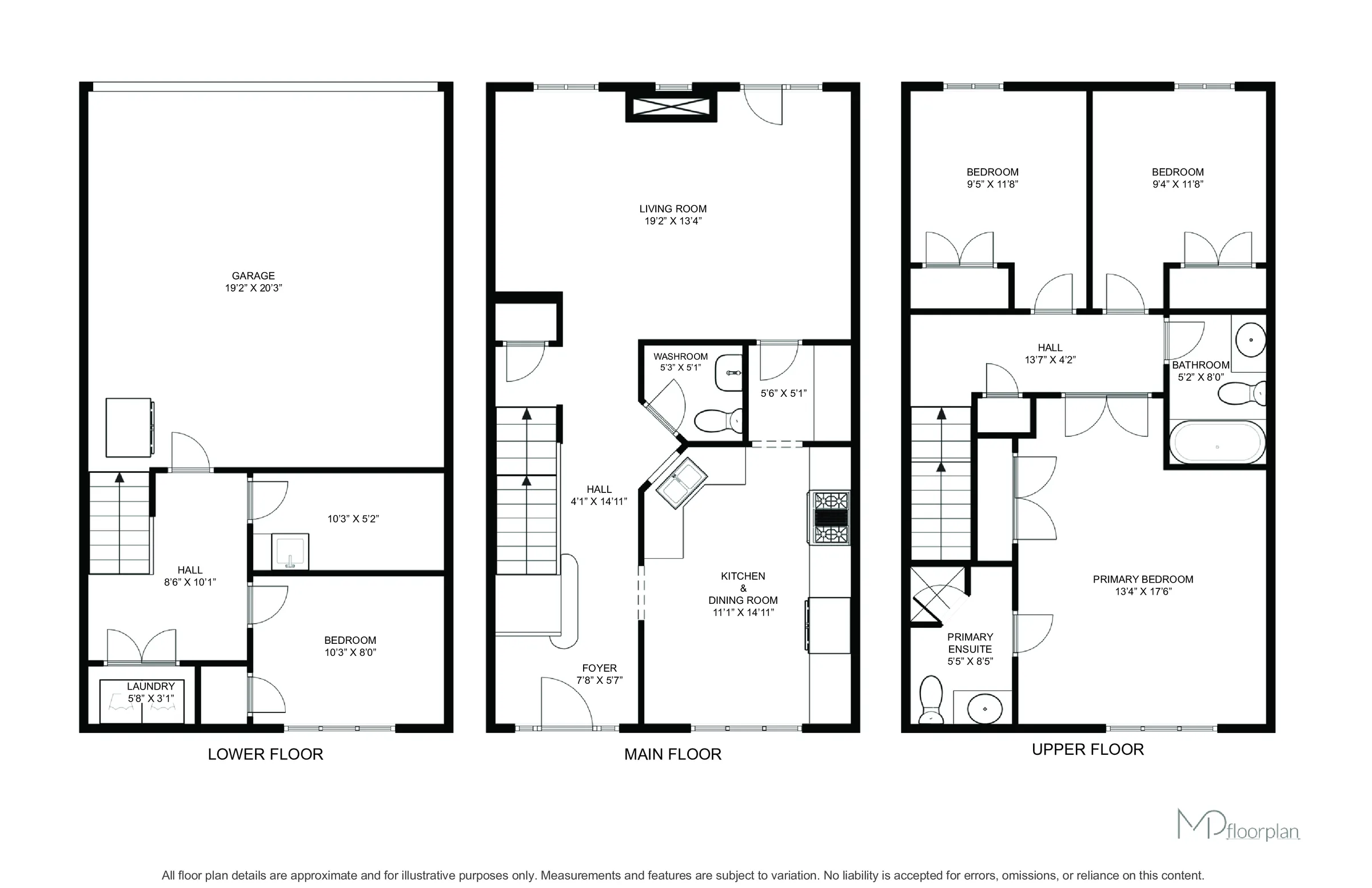 Floor plan of #45-2800 Courtice Road, Clarington
