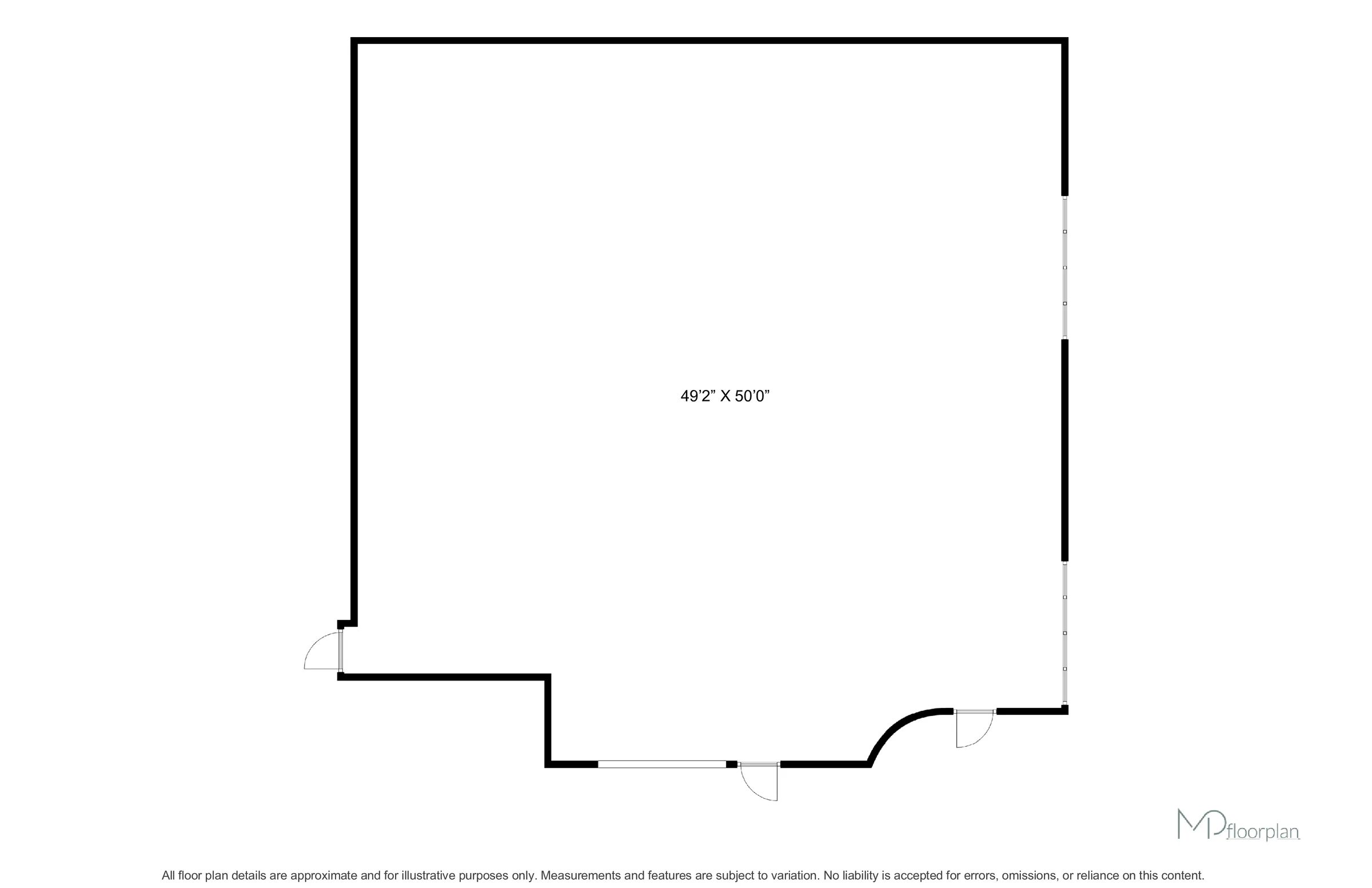 Floor plan of 8560 Tremaine Road, Milton