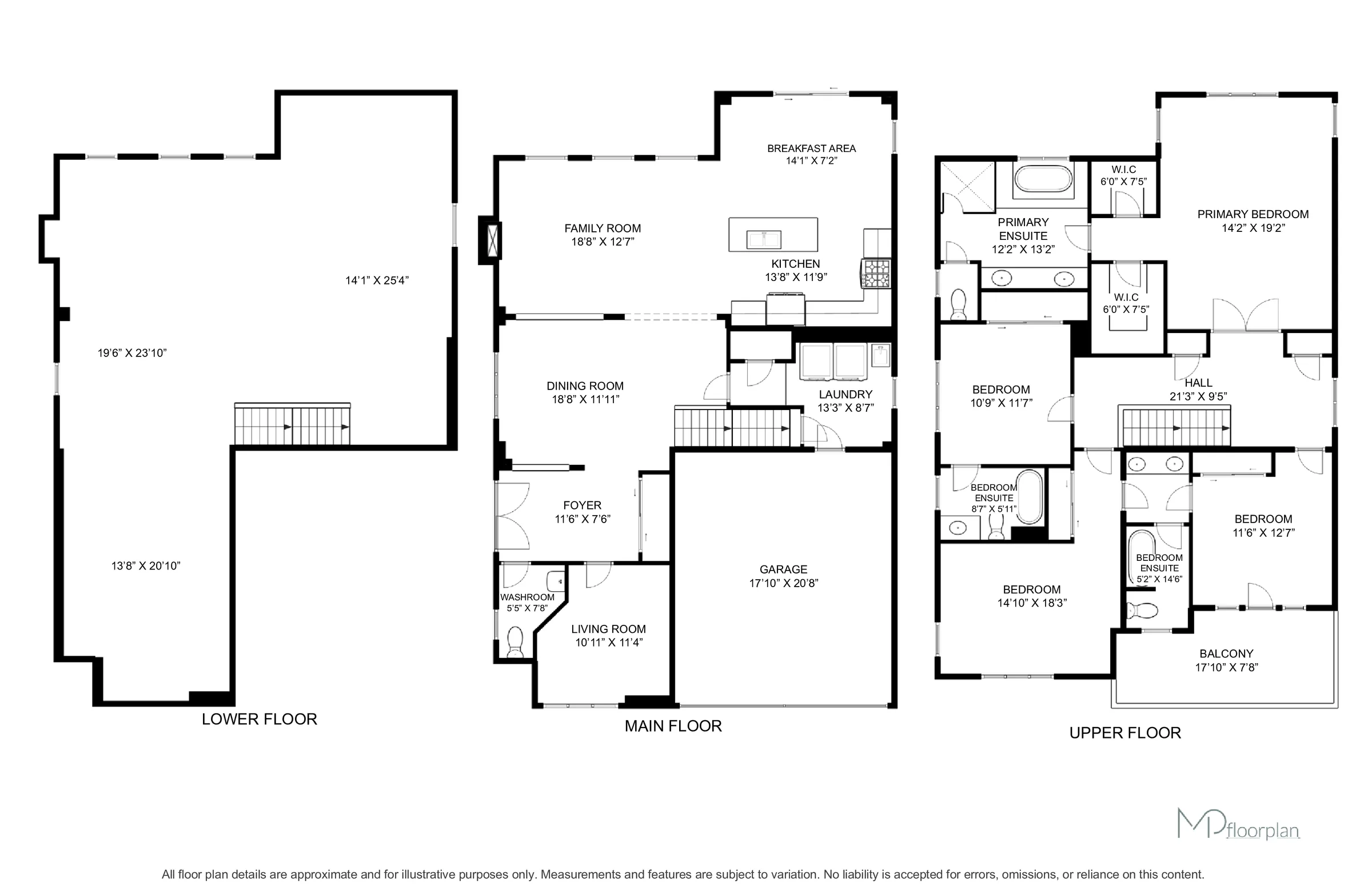 Floor plan of 104 Sutcliffe Way, Cookstown
