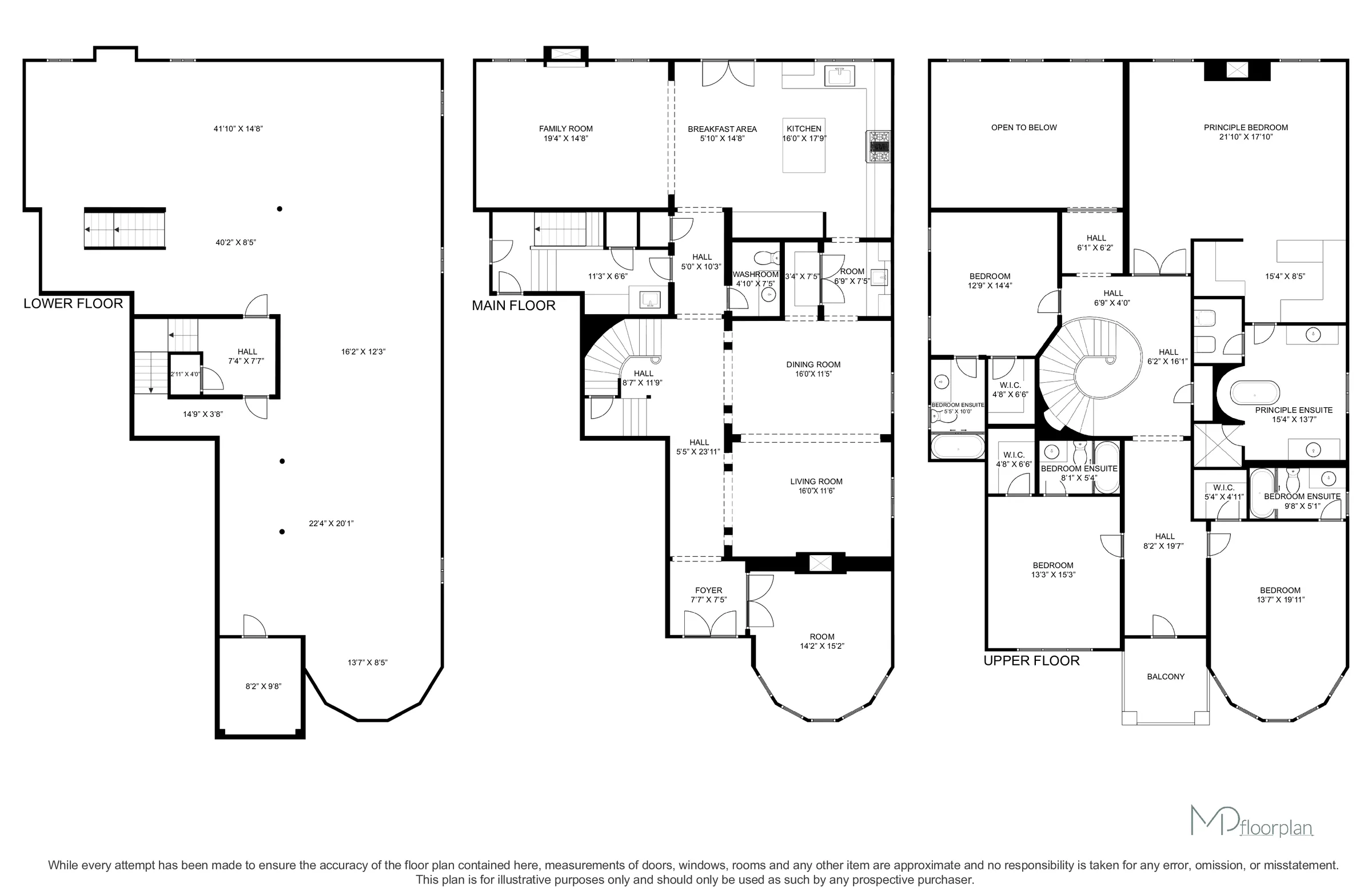 Floor plan of 15 Finland Drive, Kleinburg